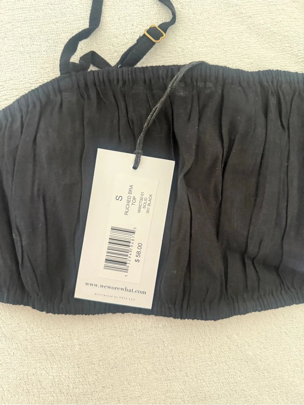 WeWoreWhat linen blend